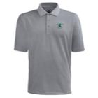 Men's Michigan State Spartans Pique Xtra Lite Polo, Size: Xl, Grey