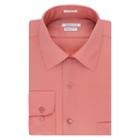Big & Tall Van Heusen Regular-fit Solid Lux Sateen No-iron Spread-collar Dress Shirt, Men's, Size: 17 35/36t, Lt Orange