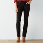 Women's Sonoma Goods For Life&trade; Slim Fit Straight-leg Jeans, Size: 6 Avg/reg, Black