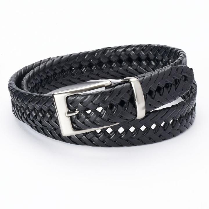 Dockers&reg; Braided Black Belt - Men, Size: 40