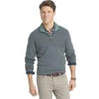 Men's Izod Hyannis Classic-fit Quarter-zip Sweater, Size: Large, Turquoise/blue (turq/aqua)