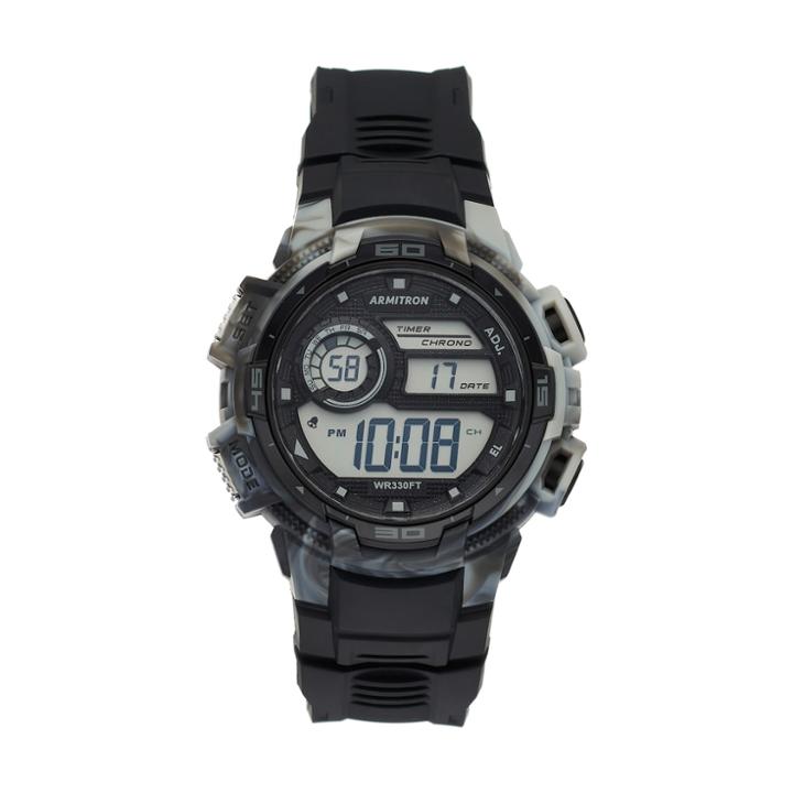 Armitron Men's Digital Chronograph Sport Watch - 40/8347gbk, Size: Large, Black