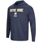 Men's Campus Heritage Notre Dame Fighting Irish Hooded Tee, Size: Xl, Dark Blue