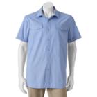 Big & Tall Apt. 9&reg; Classic-fit Stretch Button-down Shirt, Men's, Size: Xxl Tall, Blue (navy)