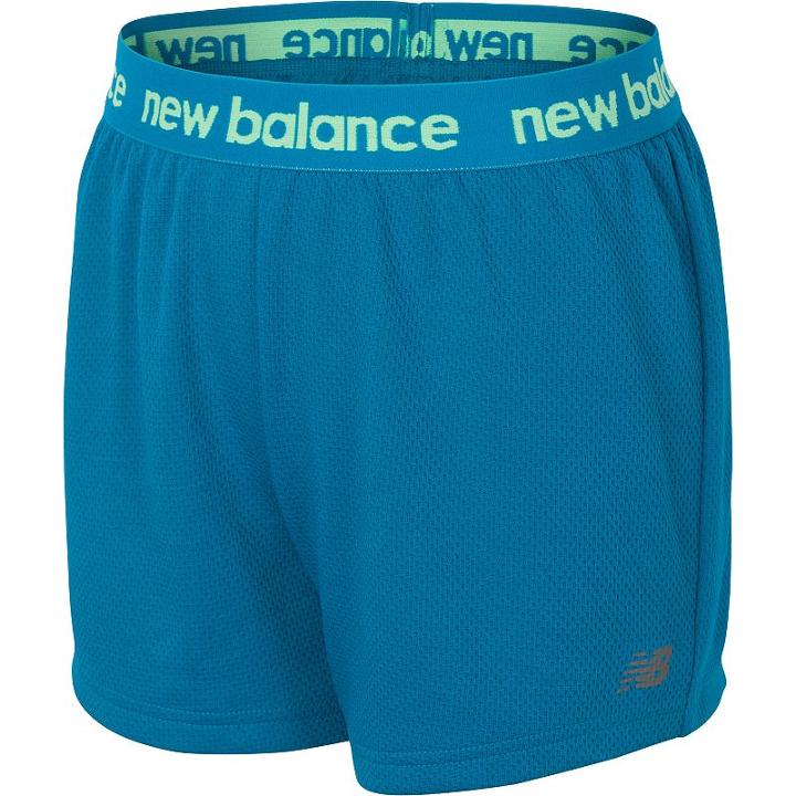 Girls 7-16 New Balance Core Performance Shorts, Girl's, Size: 10-12, Med Blue