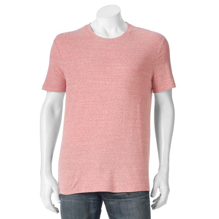 Men's Sonoma Goods For Life&trade; Flexwear Classic-fit Stretch Tee, Size: Small, Med Pink