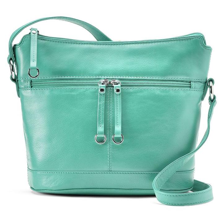 Ili Leather Hobo, Women's, Blue
