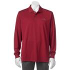 Men's Pebble Beach Classic-fit Striped Performance Golf Polo, Size: Small, Med Red