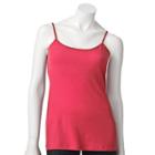 Women's Sonoma Goods For Life&trade; Everyday Scoopneck Camisole, Size: Xs, Med Red
