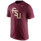 Nike Florida State Seminoles Logo Tee - Men, Size: Large, Dark Red