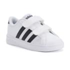 Adidas Neo Baseline Toddlers' Sneakers, Kids Unisex, Size: 8 T, White