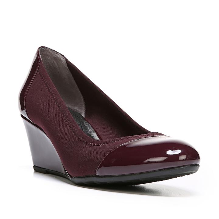Lifestride Juliana Street Women's Wedges, Size: 8 Wide, Red