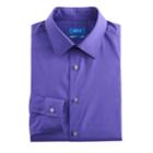 Men's Apt. 9&reg; Premier Flex Extra-slim Fit Flex Collar Dress Shirt, Size: 15.5-32/33, Med Purple