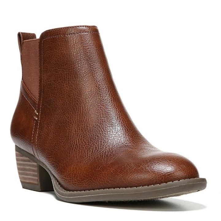 Dr. Scholl's Jorie Women's Ankle Boots, Size: Medium (11), Lt Brown