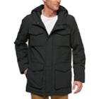 Men's Levi's All-weather Sherpa-lined Hooded Parka, Size: Large, Black