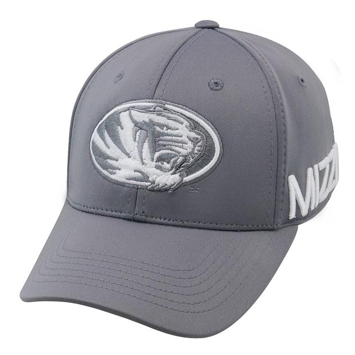 Youth Top Of The World Missouri Tigers Bolster Mesh Cap, Boy's, Grey Other