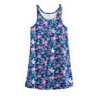 Girls 7-16 So&reg; Bow Strap Patterned Dress, Size: M/10, Dark Blue