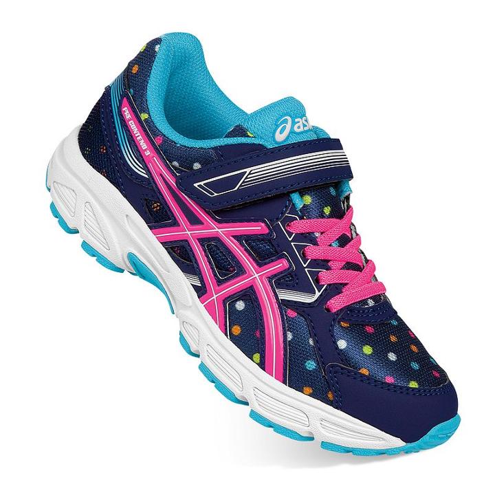 Asics Gel-contend 3 Pre-school Girls' Running Shoes, Girl's, Size: 2, Blue Other
