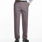Big & Tall Haggar&reg; Work To Weekend&reg; Classic-fit Flat-front Expandable Waist Pants, Men's, Size: 48x30, Silver