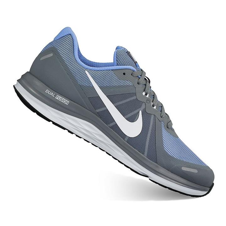 Nike Dual Fusion X 2 Women's Running Shoes, Size: 11, Grey Other