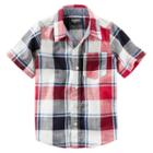Boys 4-12 Oshkosh B'gosh&reg; Short Sleeve Button-front Shirt, Boy's, Size: 8, Ovrfl Oth