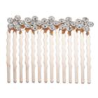 Lc Lauren Conrad Simulated Crystal Cluster Hair Comb, Women's, Light Red