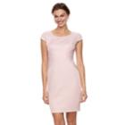 Petite Chaya Textured Cap Sleeve Dress, Women's, Size: 10 Petite, Pink
