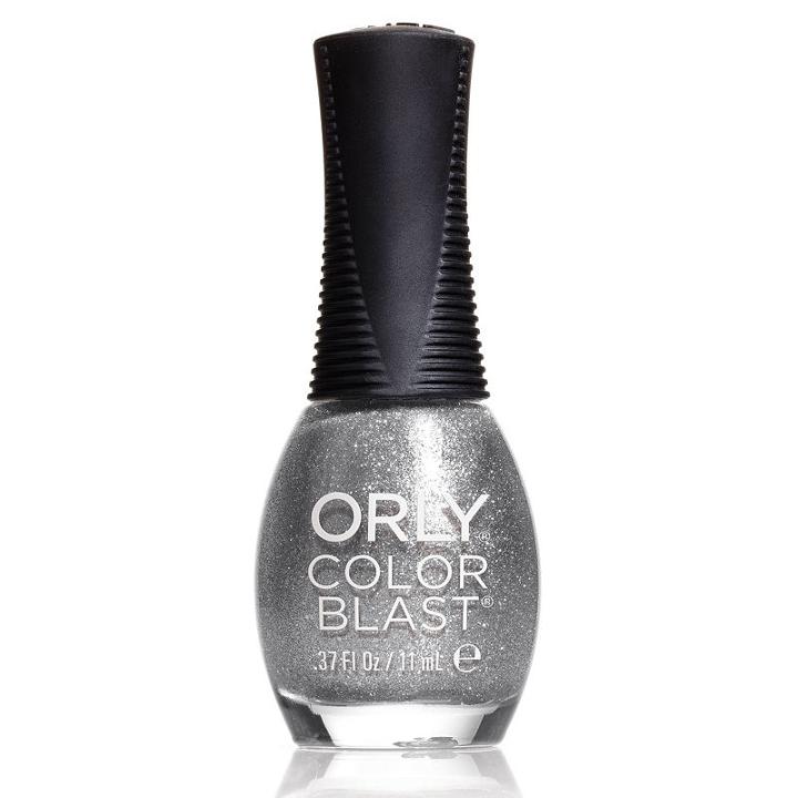 Orly Color Blast 3-d Glitter Nail Polish - Silver