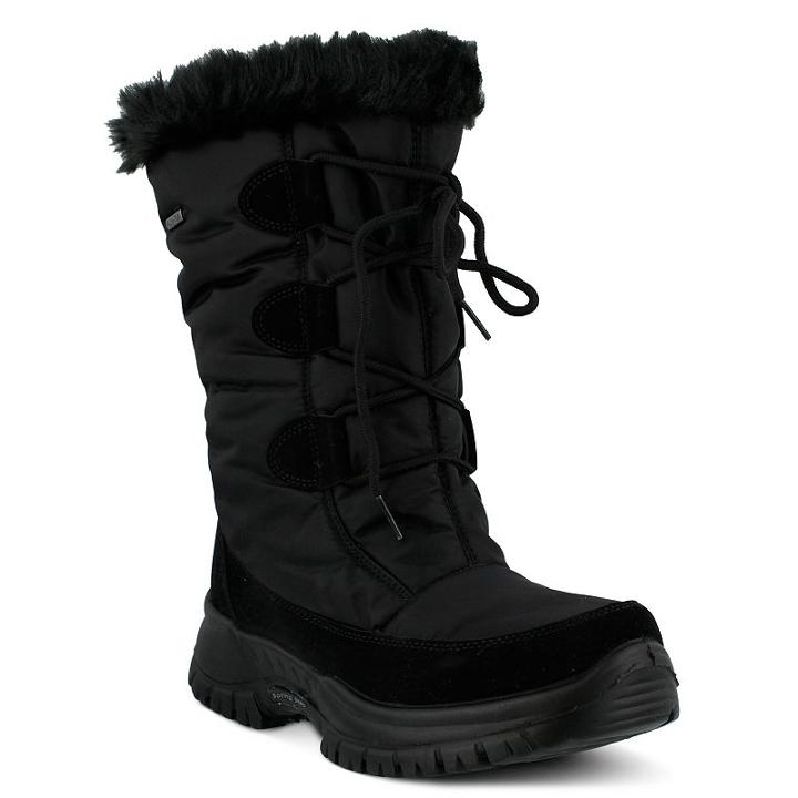 Spring Step Zurich Women's Waterproof Winter Boots, Size: 36, Black