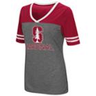 Women's Campus Heritage Stanford Cardinal Varsity Tee, Size: Xxl, Light Grey