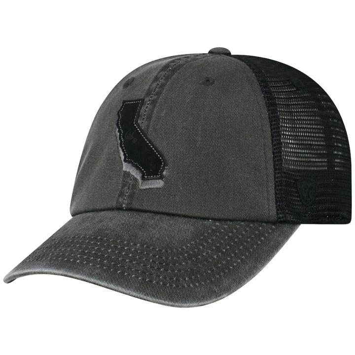 Adult Top Of The World Cal Golden Bears Land Vintage-washed Cap, Men's, Black