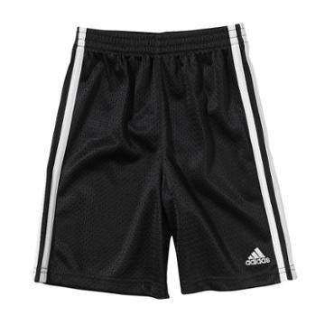 Boys 4-7x Adidas Side-striped Mesh Shorts, Boy's, Size: 4, Black