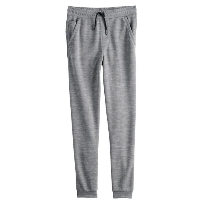 Boys 8-20 Urban Pipeline&reg; Knit Jogger Pants, Size: Medium, Light Grey