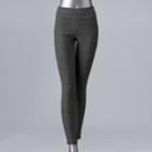 Women's Simply Vera Vera Wang Modern Twill Skinny Pants, Size: Large, Grey