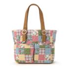 Donna Sharp Elaina Patchwork Shoulder Bag, Women's, Sunny Patch