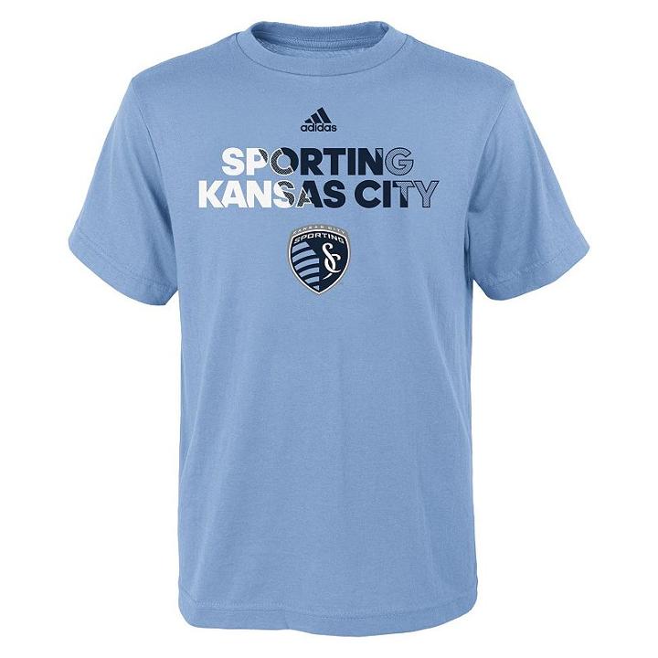 Boys 8-20 Adidas Sporting Kansas City Striker Tee, Boy's, Size: Xl(18/20), Ovrfl Oth