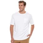 Big & Tall Croft & Barrow&reg; Classic-fit Easy-care Interlock Tee, Men's, Size: 3xl Tall, White