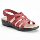 Croft & Barrow&reg; Peggi Women's Sandals, Size: 5.5, Med Red