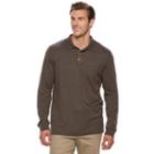 Big & Tall Croft & Barrow&reg; Classic-fit Stretch Interlock Polo, Men's, Size: Xxl Tall, Dark Brown