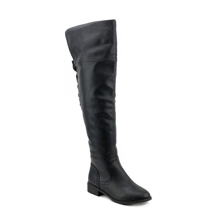 Olivia Miller Vernon Women's Over-the-knee Boots, Girl's, Size: 8.5, Black