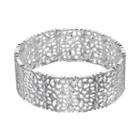 Lc Lauren Conrad Silver Tone Filigree Stretch Bracelet, Women's