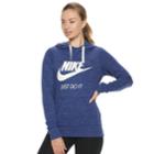 Women's Nike Sportswear Gym Vintage Hoodie, Size: Small, Blue