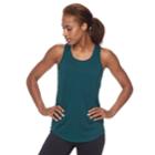 Women's Tek Gear&reg; Cross-back Tank, Size: Large, Dark Blue