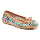 Western Chief Ditsy Dot Women's Skimmer Waterproof Rain Flats, Size: Medium (10), Blue