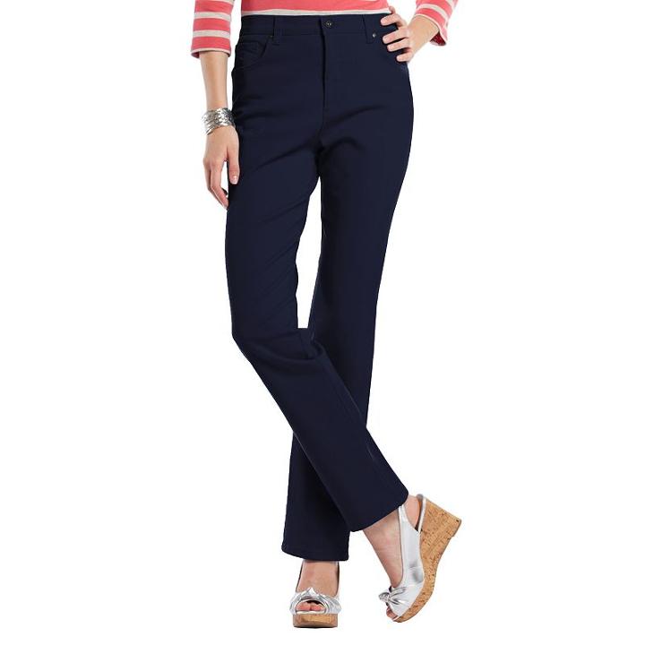 Women's Gloria Vanderbilt Amanda Classic Tapered Jeans, Size: 14 Short, Blue