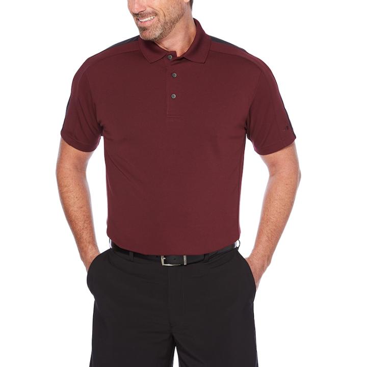 Men's Grand Slam Colorblock Polo, Size: Xl, Purple