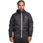 Men's New Balance Coated Mini Rip Stop Jacket, Size: Large, Dark Grey