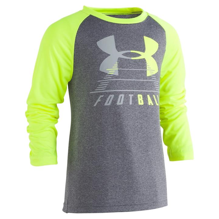 Boys 4-7 Under Armour Football Raglan Graphic Tee, Size: 4, Oxford