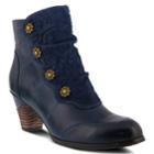 L'artiste By Spring Step Belgard Women's Ankle Boots, Size: 42, Blue (navy)