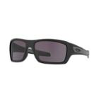 Oakley Turbine Oo9263 65mm Rectangle Sunglasses, Men's, Black